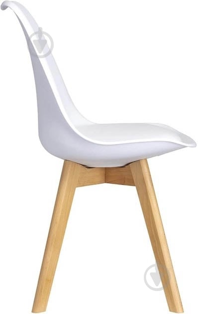Стул ТЭЙДЭ белый / натуральный - фото 5
