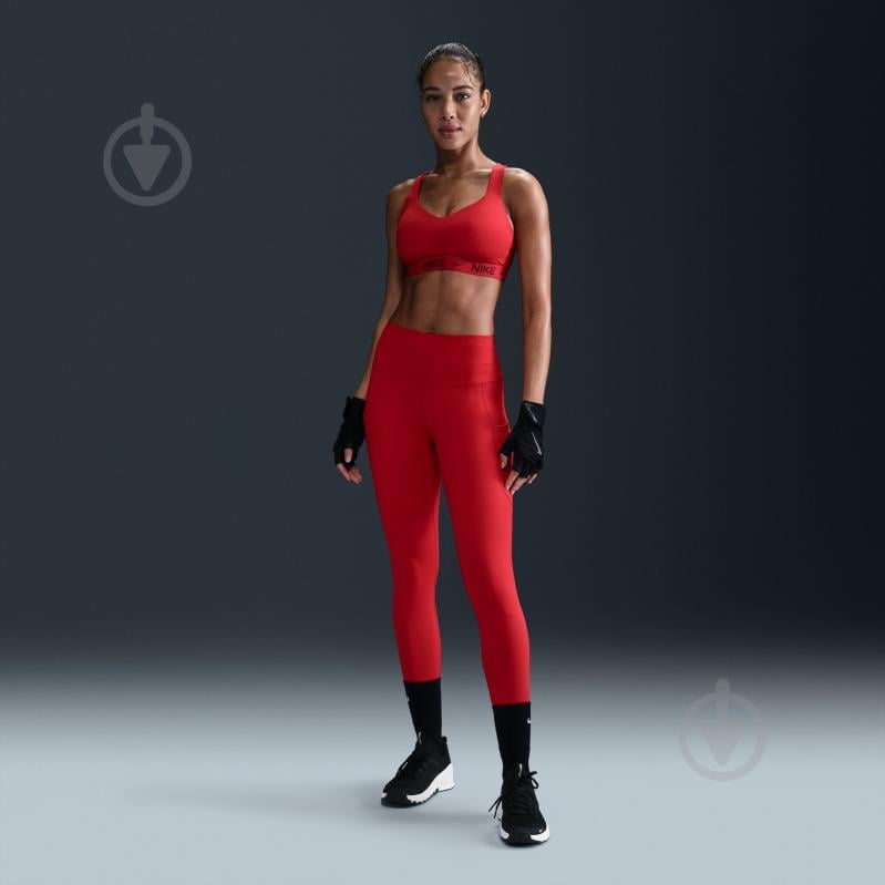 Бра Nike W NK DF INDY HGH SPT BRA FD1068-657 р.XS красный - фото 8