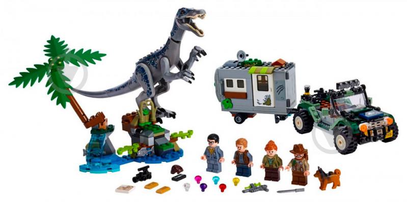 Конструктор LEGO Jurassic World Схватка с Бариониксом: Поиск сокровищ 75935 - фото 3