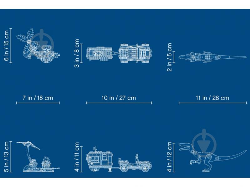 Конструктор LEGO Jurassic World Сутичка з Барионіксом: Пошук скарбів 75935 - фото 6
