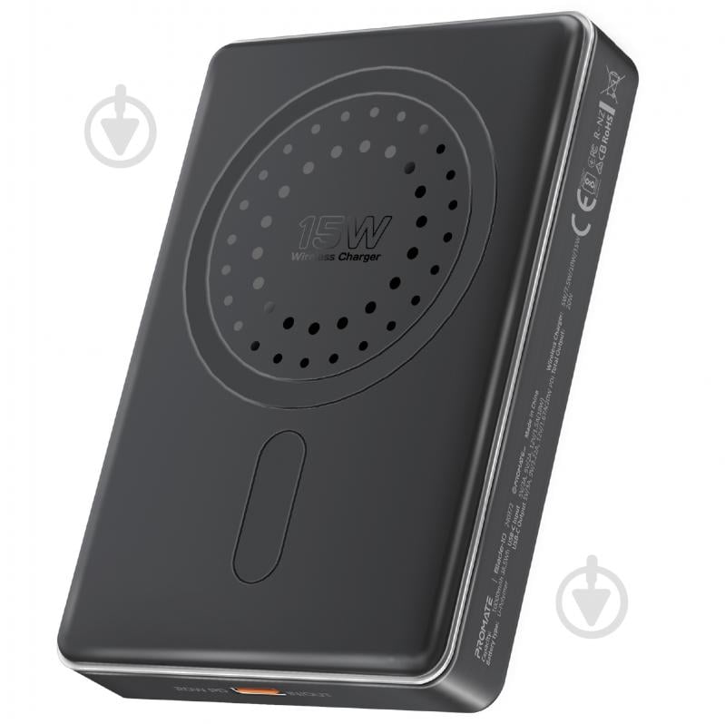 Повербанк Promate 10000 mAh black (blade-10.black) - фото 1