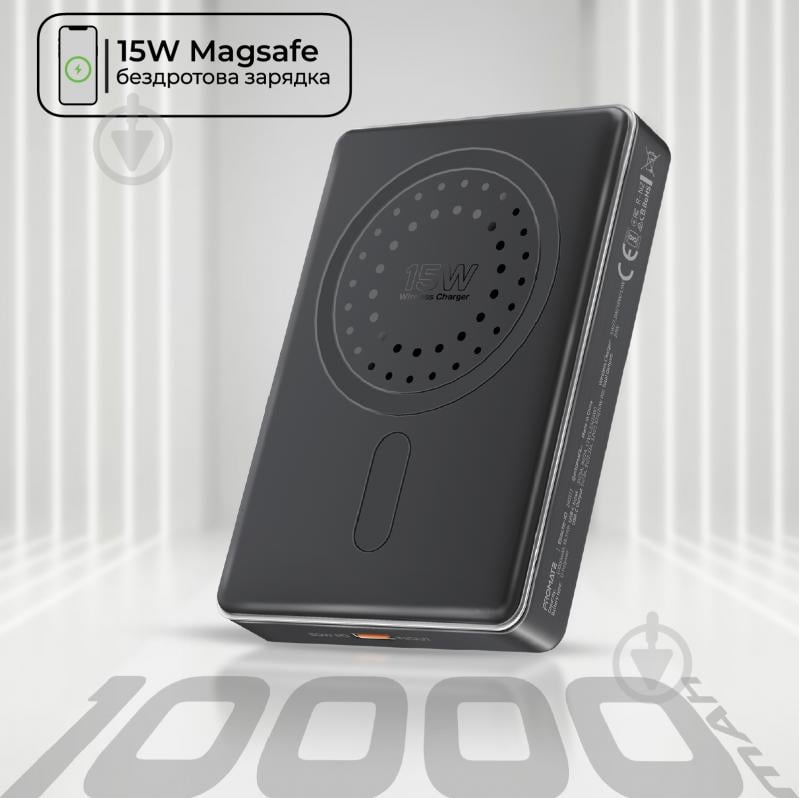 Повербанк Promate 10000 mAh black (blade-10.black) - фото 2