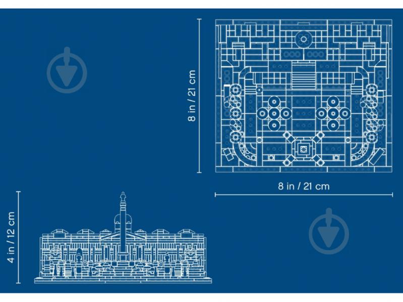 Конструктор LEGO Architecture Трафальгарская площадь 21045 - фото 11
