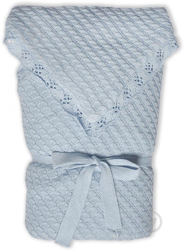 Простынь Фламинго 100х100 см голубой 782 - фото 1