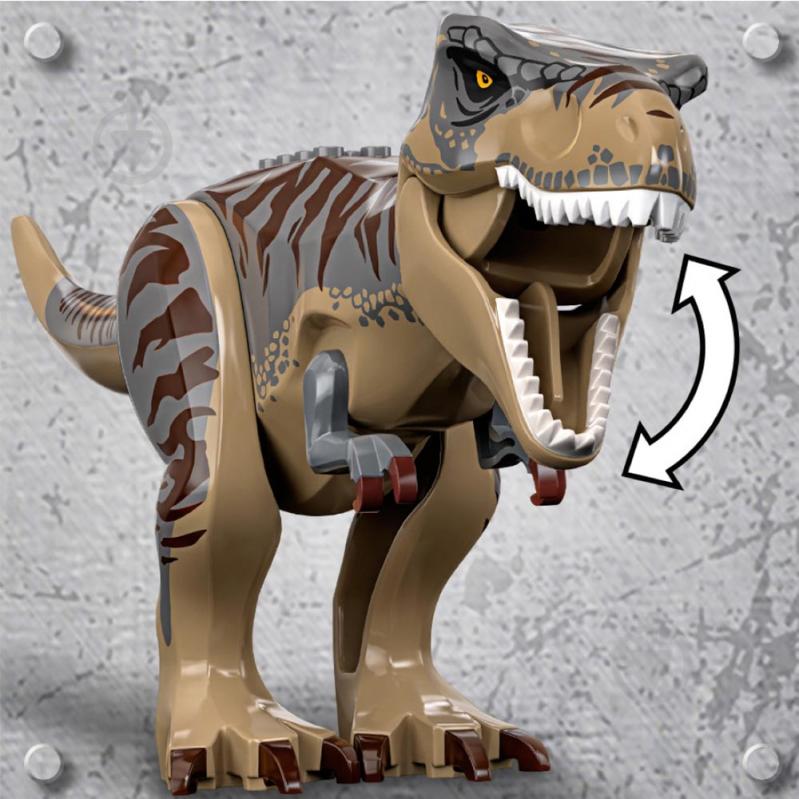 Конструктор LEGO Jurassic World Бой тираннозавра против робота-динозавра 75938 - фото 9