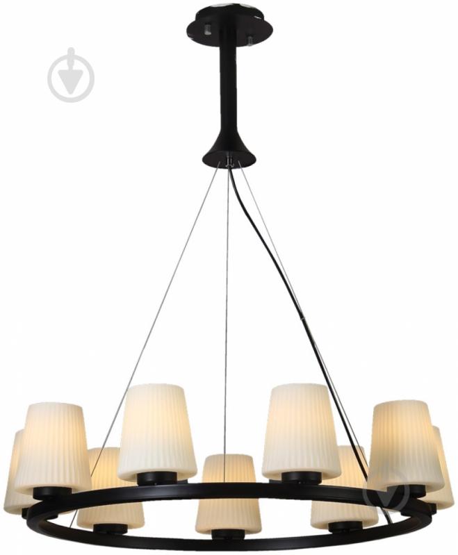 Люстра подвесная Victoria Lighting 9xE27 белый Kamilla/SP9 - фото 1