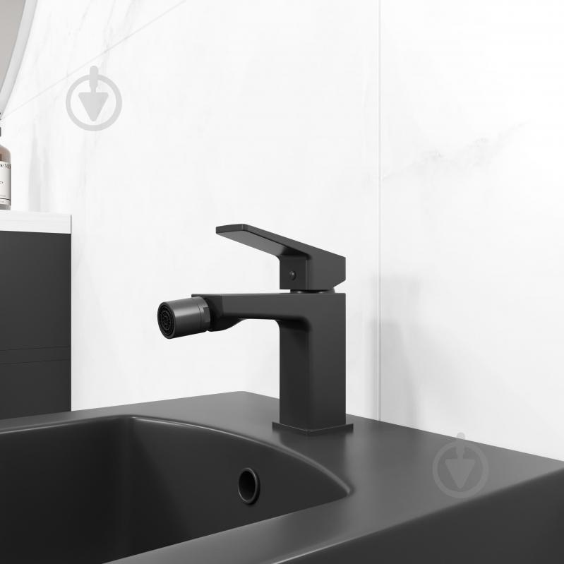 Смеситель для биде Koller Pool Cube Black Matt (1104350605) - фото 4