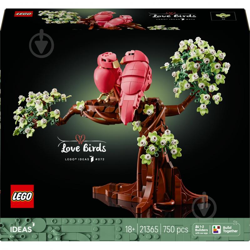 Конструктор LEGO Ideas Влюбленные птички 21365 - фото 1