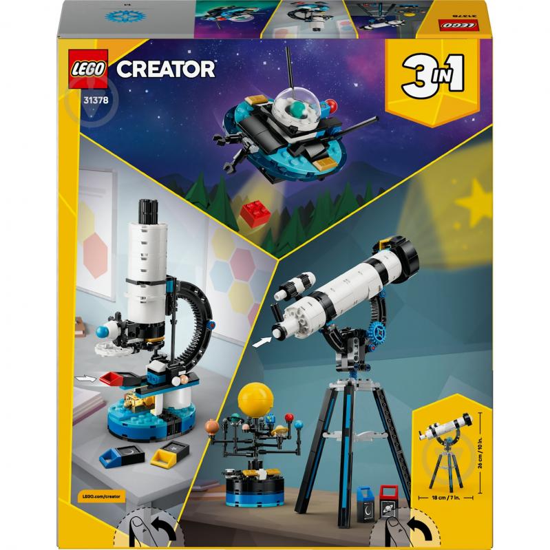Конструктор LEGO Creator Космічний дослідницький телескоп 31378 - фото 2
