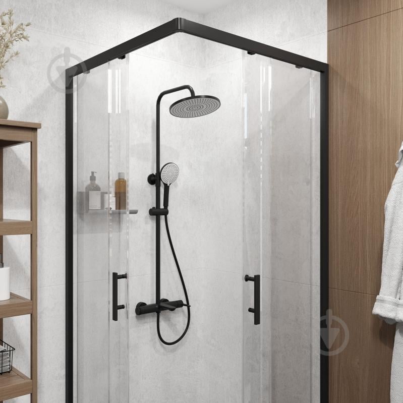 Душевая система Koller Pool Dakota Black Matt (1105360605) - фото 4 Душевая система Koller Pool Dakota Black Matt (1105360605) - фото 4