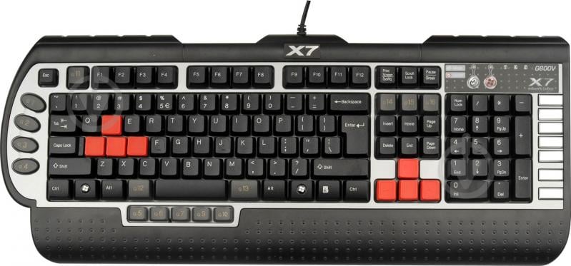 Клавиатура A4Tech X7 G800V USB (G800V) - фото 1