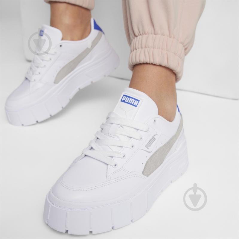 Кроссовки женские демисезонные Puma MAYZE STACK WNS 38436313 р.40 белые - фото 8