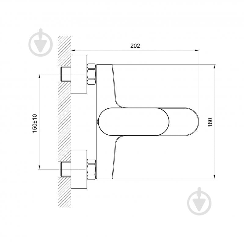 Смеситель для ванны Koller Pool Line Pro - фото 3