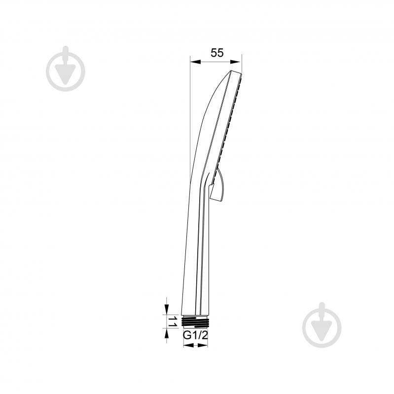 Ручний душ Koller Pool PRO-1 Chrome (1146460325) - фото 3 Ручний душ Koller Pool PRO-1 Chrome (1146460325) - фото 3