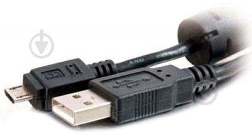 Дата-кабель Atcom USB – microUSB 0,8 м чорний (9174) - фото 2