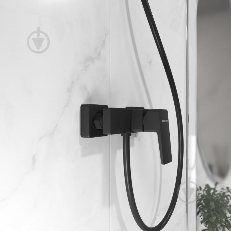 Смеситель для душа Koller Pool Cube, Black Matt (1104320605) - фото 4 Смеситель для душа Koller Pool Cube, Black Matt (1104320605) - фото 4