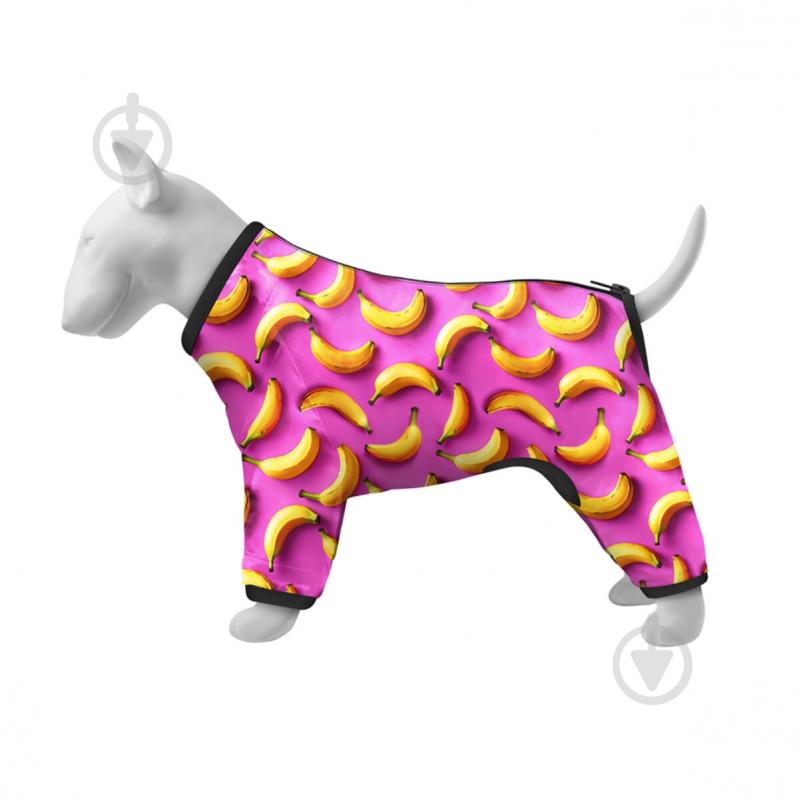 Ветровка Waudog рисунок "Бананы на розовом" M35 В 59-62 см С 37-40 см - фото 1 Ветровка Waudog рисунок "Бананы на розовом" M35 В 59-62 см С 37-40 см - фото 1