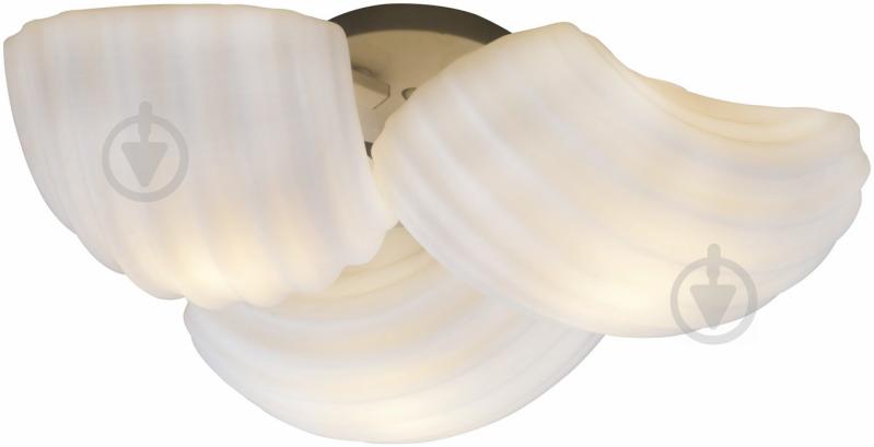 Люстра стельова Victoria Lighting 3xE27 білий Shell/PL3 - фото 1