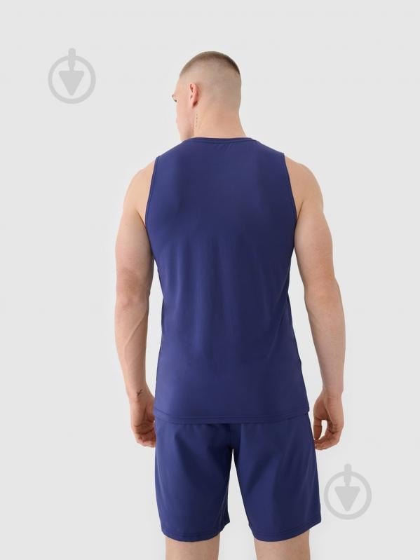 Майка 4F SLEEVELESS FNK M460 4FWSS25TFSLM460-30S р.XL синий - фото 3 Майка 4F SLEEVELESS FNK M460 4FWSS25TFSLM460-30S р.XL синий - фото 3