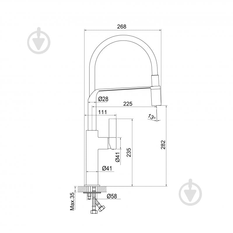 Смеситель для кухни Koller Pool Kitchen Professional - фото 3