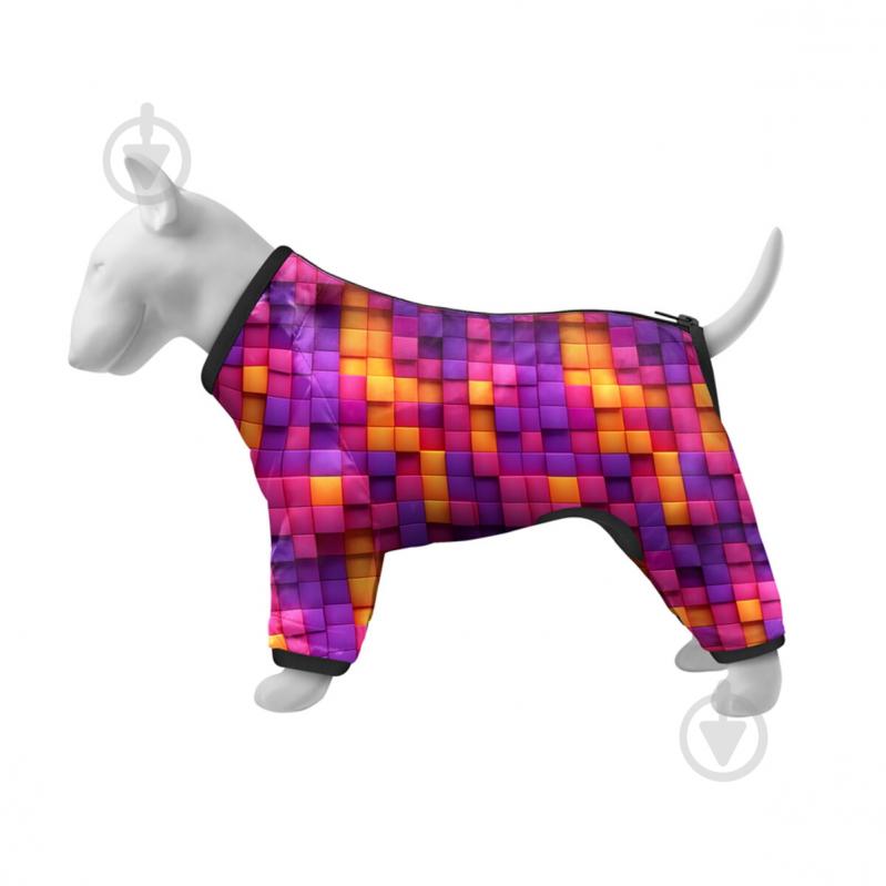 Ветровка Waudog рисунок "Кубы 3Д" M45 В 55-60 см С 37-40 см - фото 1 Ветровка Waudog рисунок "Кубы 3Д" M45 В 55-60 см С 37-40 см - фото 1