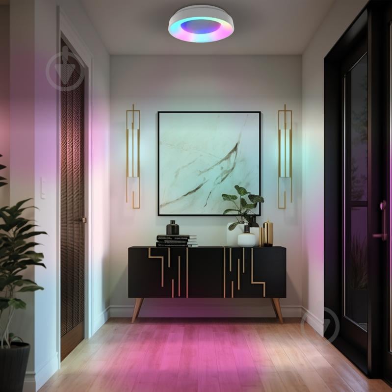 Люстра потолочная Videx 72 Вт LED-модуль белый матовый 28125 - фото 3