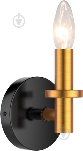 ВИТРИНА! Бра Victoria Lighting 1x40 Вт E14 бронза/черный Travis/AP1 - фото 1 ВИТРИНА! Бра Victoria Lighting 1x40 Вт E14 бронза/черный Travis/AP1 - фото 1