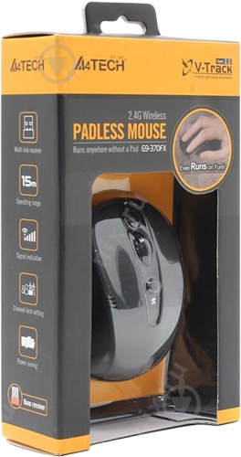 Мышь A4Tech G9-370FX black - фото 3 Мышь A4Tech G9-370FX black - фото 3