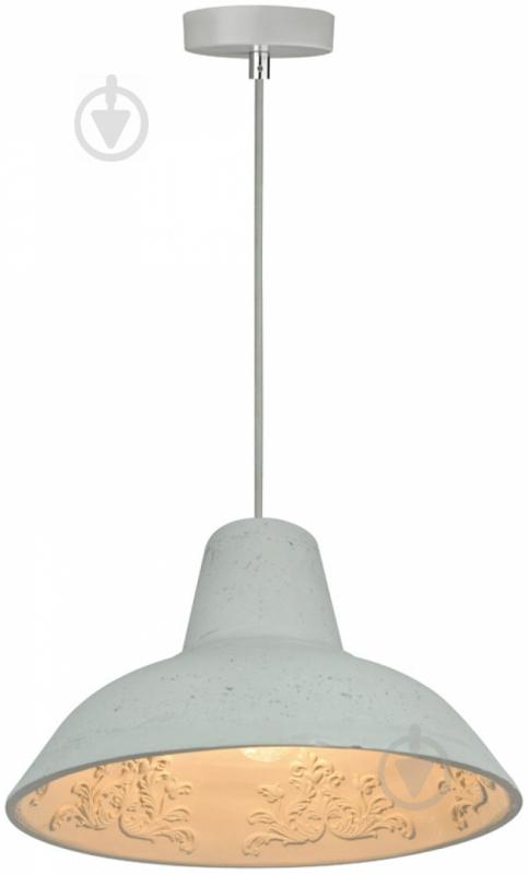 Підвіс Victoria Lighting 1x60 Вт E27 сірий Top/SP1 grey - фото 1