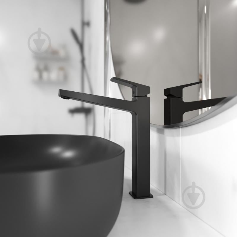 Змішувач для умивальника Koller Pool Cube XL, Black Matt (1104340605) - фото 4 Змішувач для умивальника Koller Pool Cube XL, Black Matt (1104340605) - фото 4
