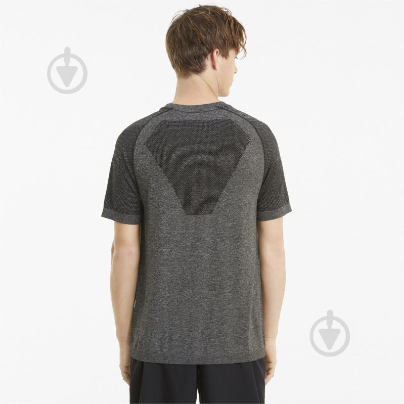 Футболка Puma RTG Evoknit Basic Tee 58582801 р.XL темно-серый - фото 2