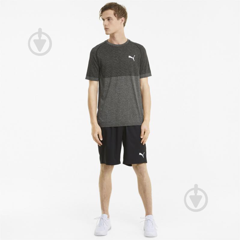 Футболка Puma RTG Evoknit Basic Tee 58582801 р.XL темно-серый - фото 3
