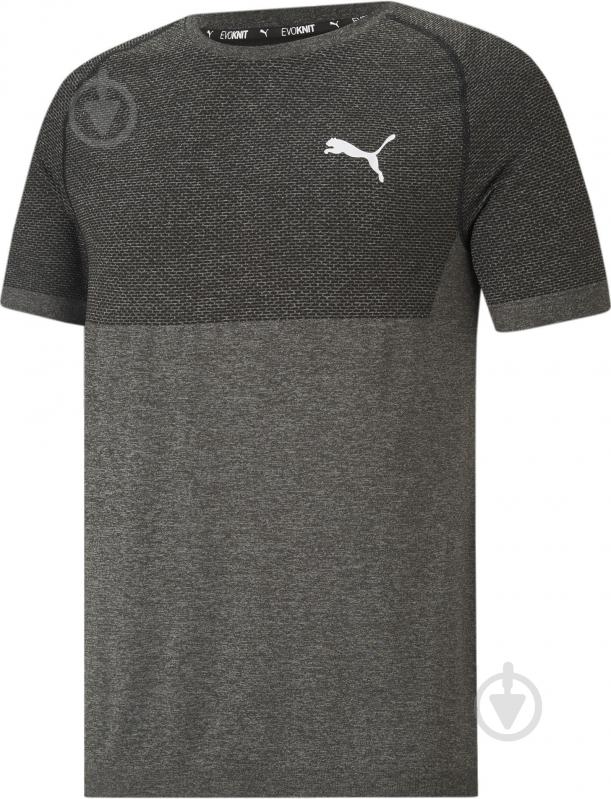 Футболка Puma RTG Evoknit Basic Tee 58582801 р.XL темно-серый - фото 4