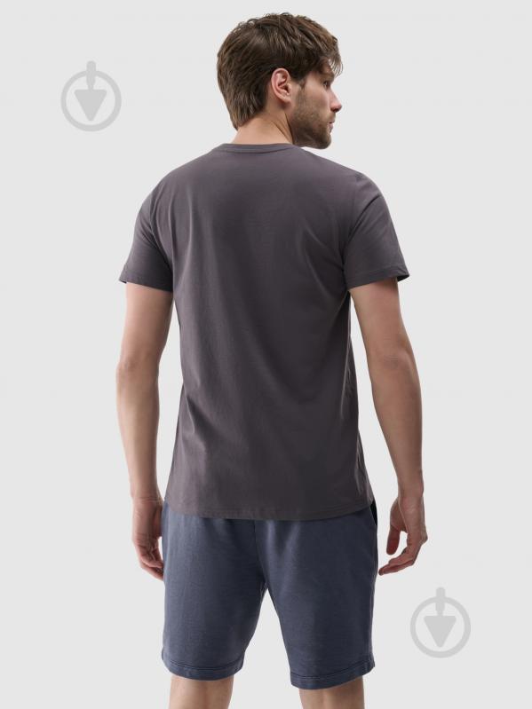 Футболка 4F 4FRSS24TTSHM2078-22S р.XL серый - фото 2