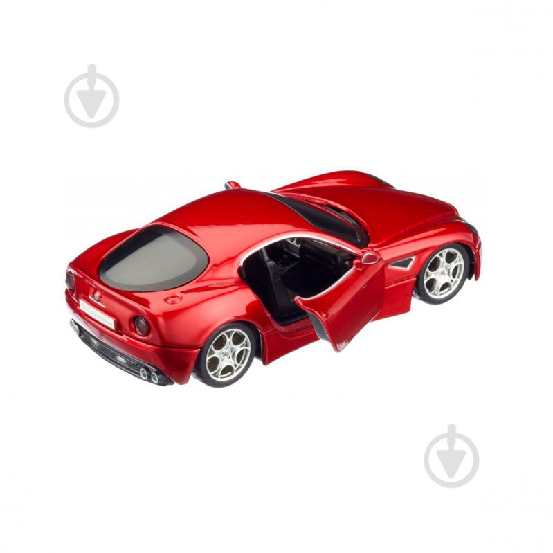 Автомодель Bburago 1:32 ALFA 8C COMPETIZIONE (2007) в асортименті 18-43004 - фото 4