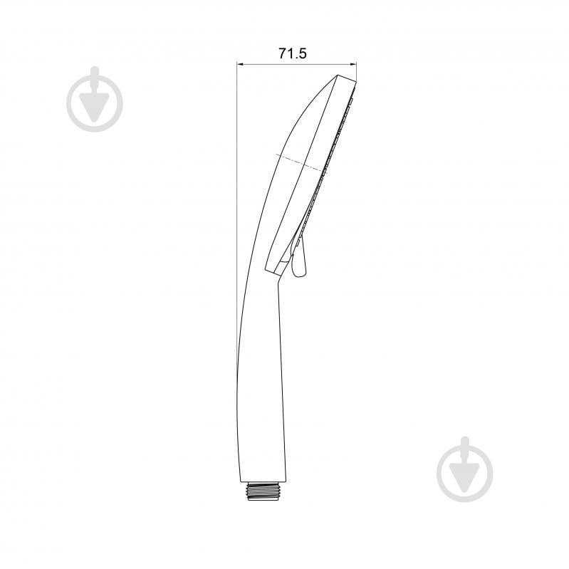 Ручной душ Koller Pool PRO-2 Chrome (1146460326) - фото 3 Ручной душ Koller Pool PRO-2 Chrome (1146460326) - фото 3