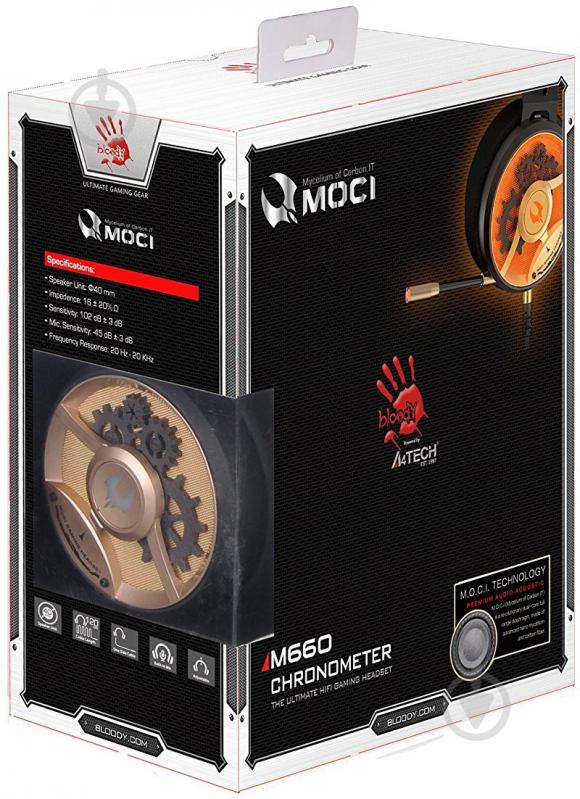 Гарнитура A4Tech M660 Golden - фото 5 Гарнитура A4Tech M660 Golden - фото 5