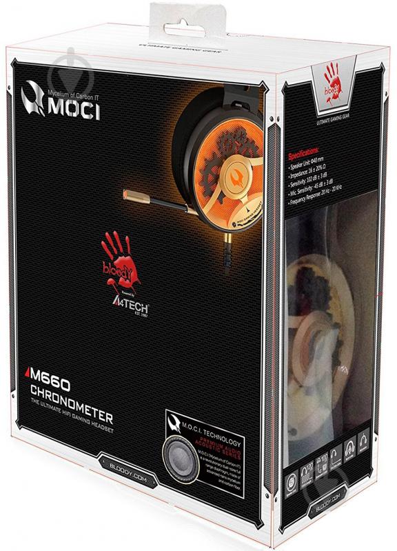 Гарнитура A4Tech M660 Golden - фото 4 Гарнитура A4Tech M660 Golden - фото 4