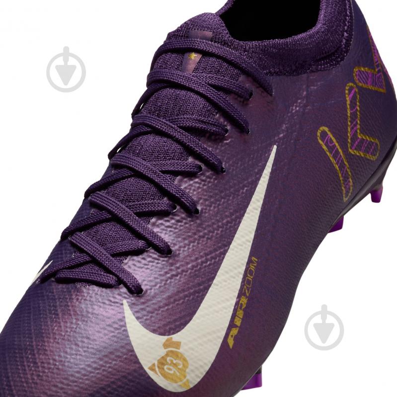 Бутси Nike Jr. Mercurial Vapor 16 Pro "Kylian Mbappe" HF5450-500 р.36 фіолетовий - фото 9