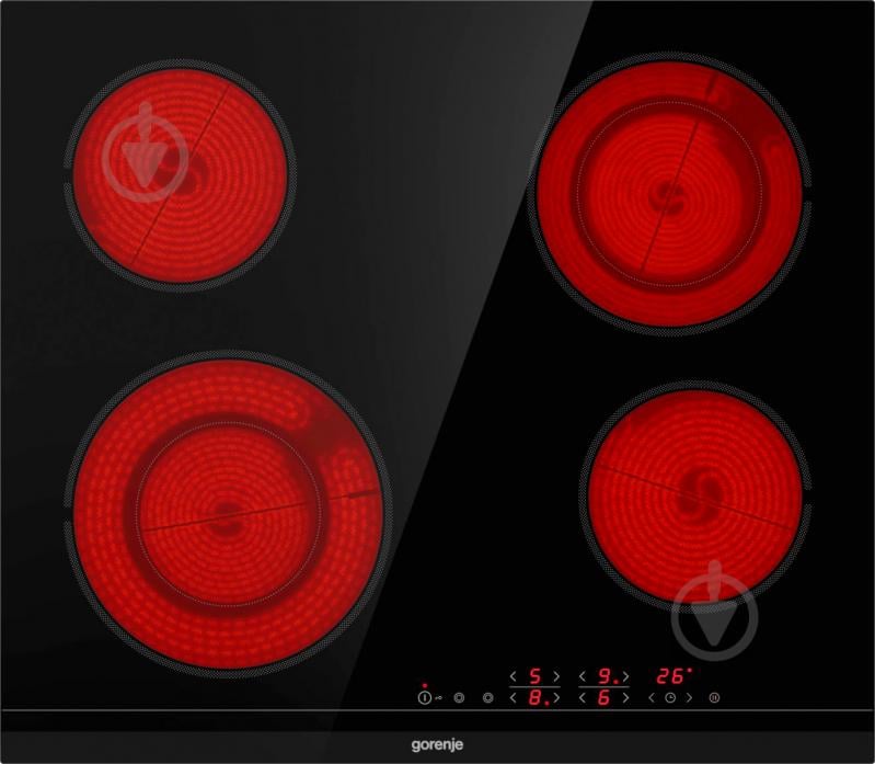 Варильна поверхня електрична Gorenje ECT644BCSC - фото 2