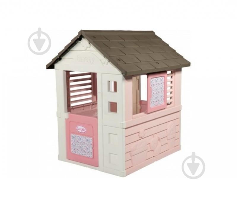 Домик Smoby Королле с роздвижными ставнями, 98х110х127 см, 2+ 810720 - фото 1 Домик Smoby Королле с роздвижными ставнями, 98х110х127 см, 2+ 810720 - фото 1