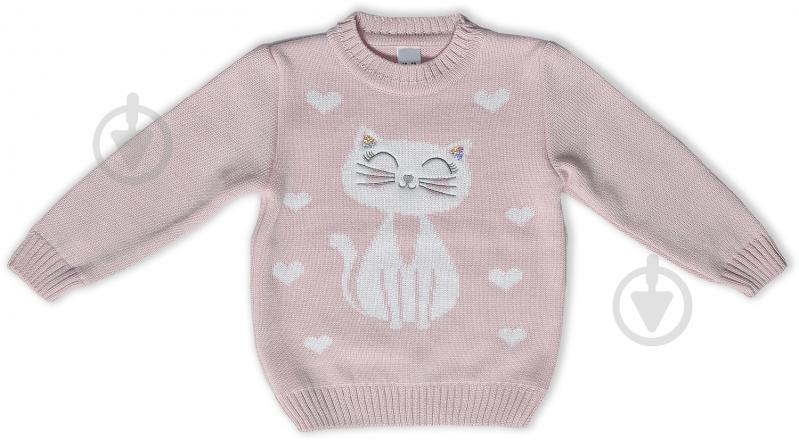 Джемпер для девочки р.92 пудра 816 - фото 1 Джемпер для девочки р.92 пудра 816 - фото 1