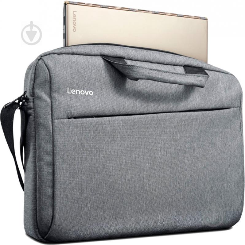 Сумка Lenovo Casual T200 15.6" grey (GX40L68663) - фото 4