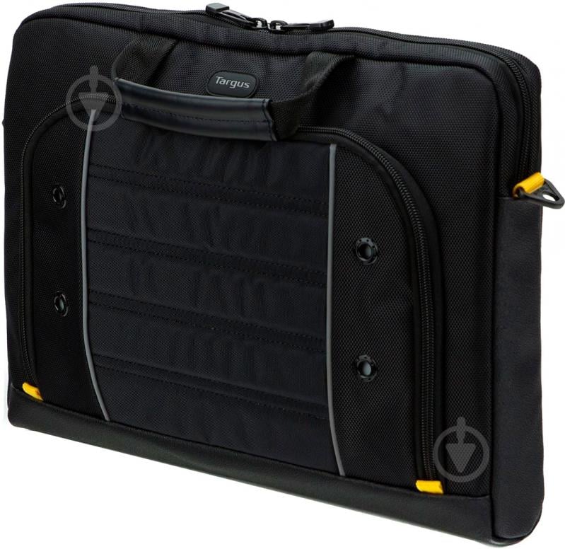 Сумка Targus Drifter 15.6" black/yellow (TSS87409EU) - фото 2 Сумка Targus Drifter 15.6" black/yellow (TSS87409EU) - фото 2