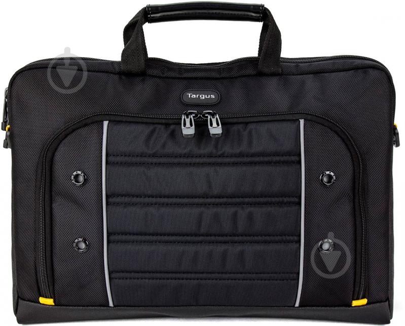 Сумка Targus Drifter 15.6" black/yellow (TSS87409EU) - фото 1 Сумка Targus Drifter 15.6" black/yellow (TSS87409EU) - фото 1