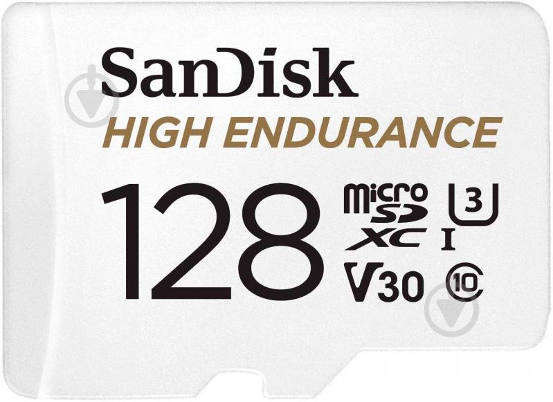 Карта памяти SanDisk microSDXC 128 ГБ Class 10 (SDSQQNR-128G-GN6IA) UHS-I U3 V30 R100/W40MB/s High Endurance - фото 2