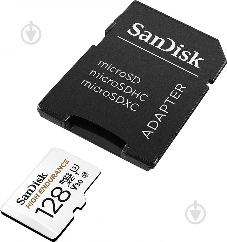 Карта памяти SanDisk microSDXC 128 ГБ Class 10 (SDSQQNR-128G-GN6IA) UHS-I U3 V30 R100/W40MB/s High Endurance - фото 4