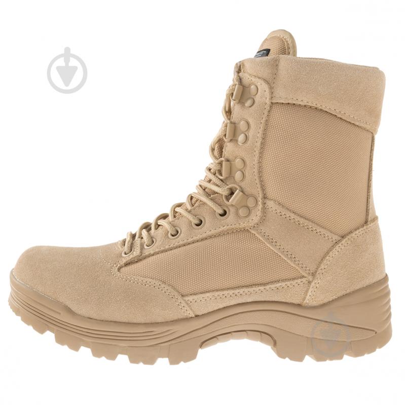 Ботинки тактические Sturm Mil-Tec "TACTICAL BOOTS WITH YKK ZIPPER" р.46 12822104 Khaki - фото 3