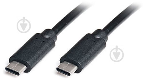 Дата-кабель Real-el USB Type-C 1 м чорний (EL123500015) - фото 1