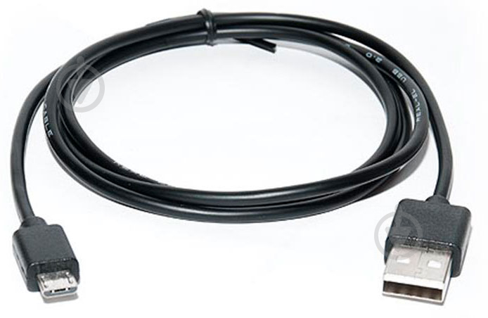 Дата-кабель Real-el USB – microUSB 0,6 м чорний (EL123500021) - фото 1